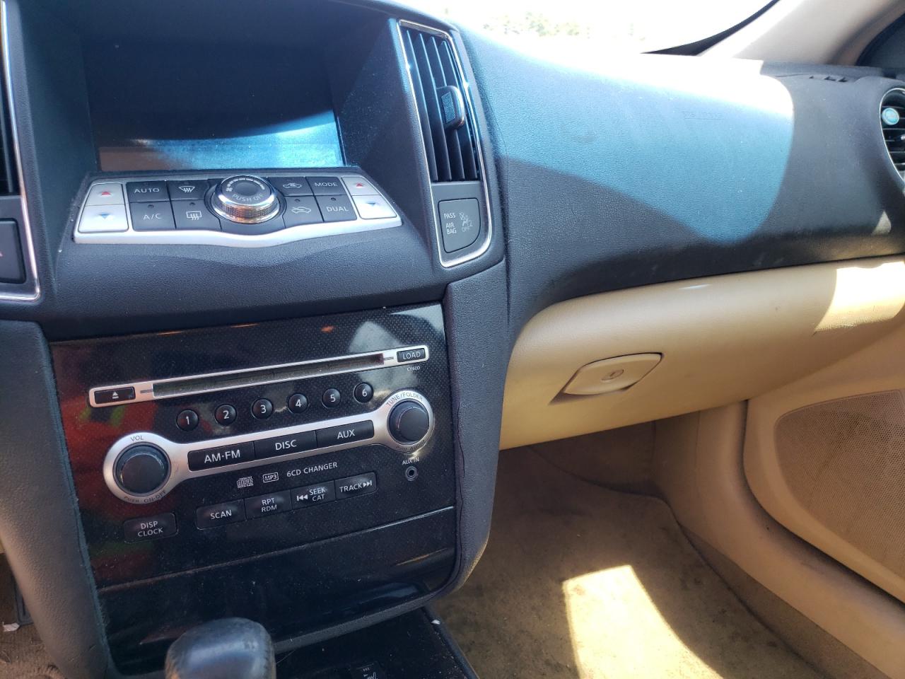 Photo 9 from auction – 2010 NISSAN MAXIMA S with VIN 1N4AA5AP4AC858183