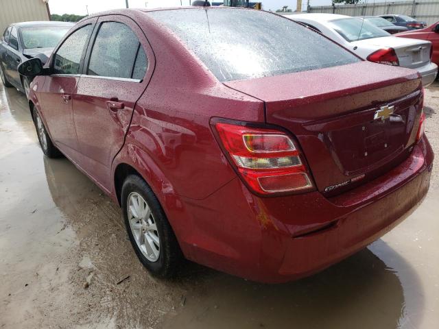 Photo 3 from auction – 2017 CHEVROLET SONIC LT with VIN 1G1JD5SB8H4153257