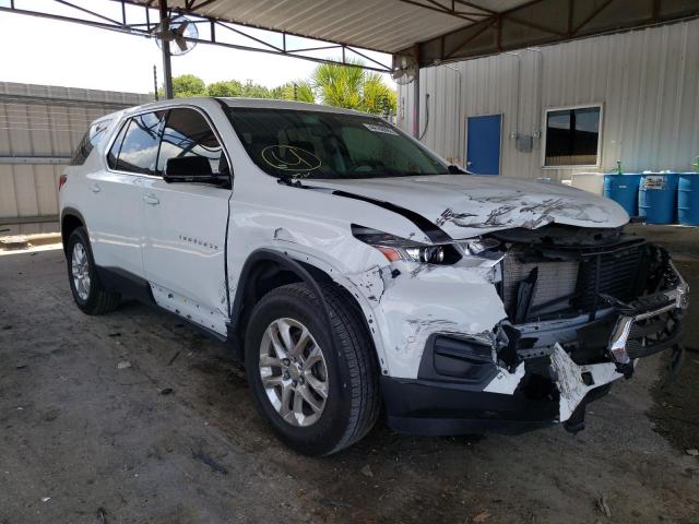 CHEVROLET TRAVERSE L 2019 with VIN 1GNERFKW7KJ238710 - Photo from auction