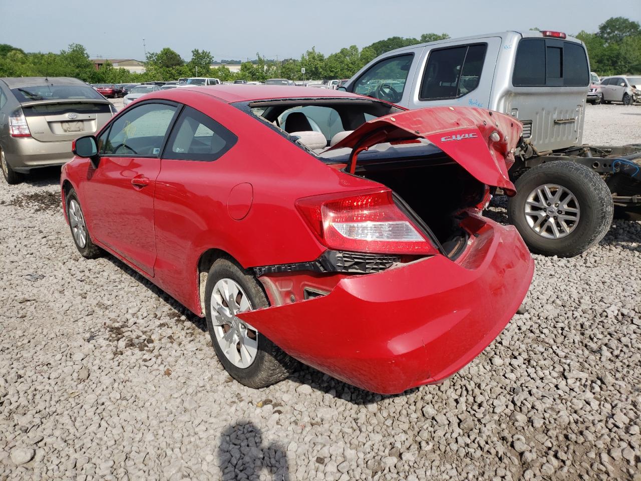 Photo 3 from auction – 2012 HONDA CIVIC LX with VIN 2HGFG3B56CH565712