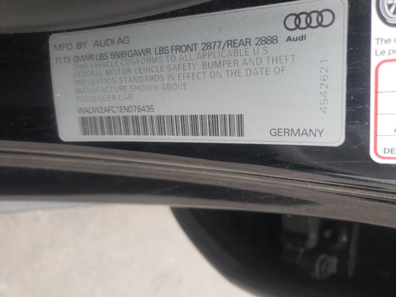 Photo 10 from auction – 2014 AUDI S7 PREMIUM with VIN WAUW2AFC1EN078435
