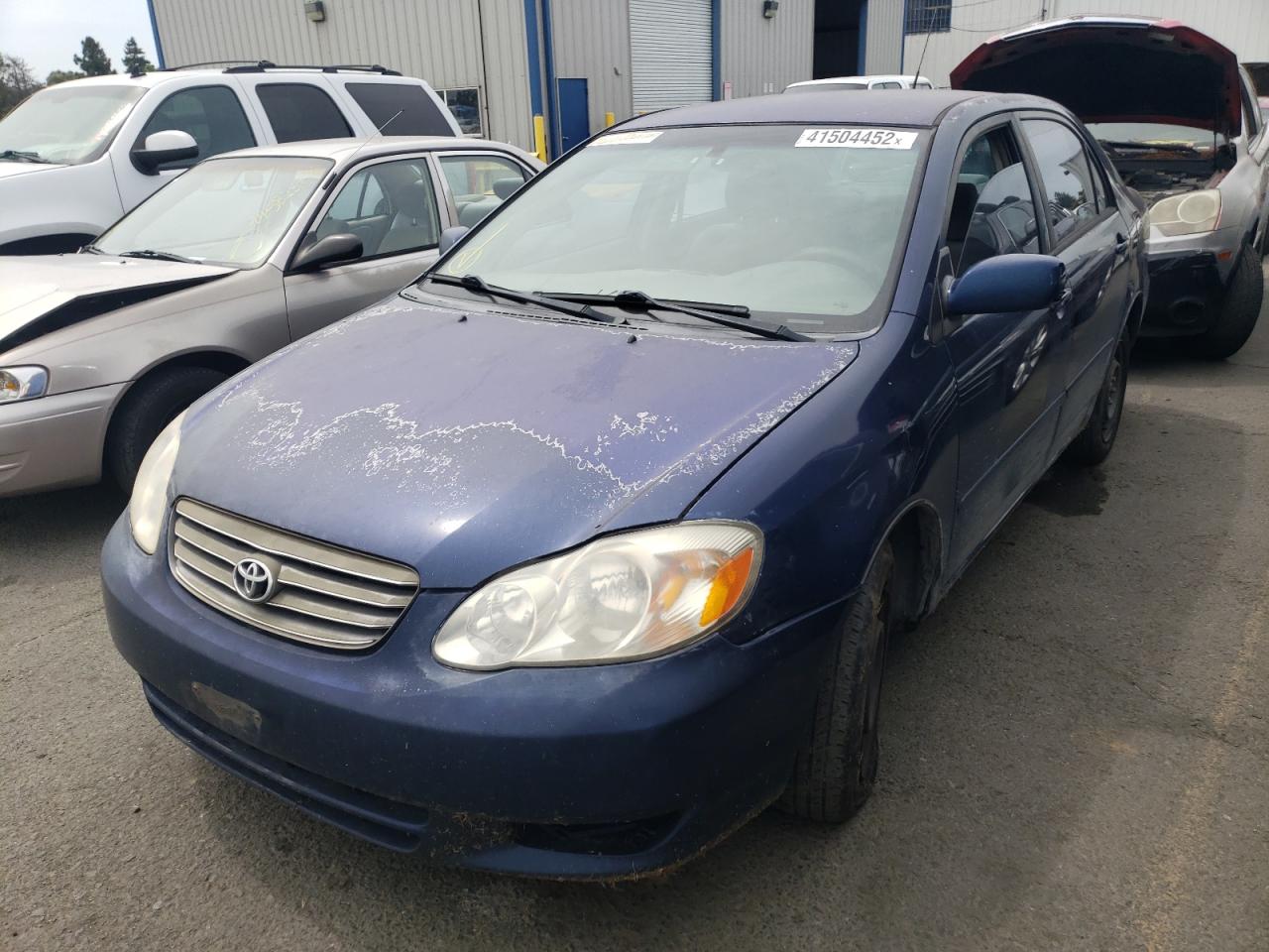 Photo 2 from auction – 2004 TOYOTA COROLLA CE with VIN JTDBR38E842029739