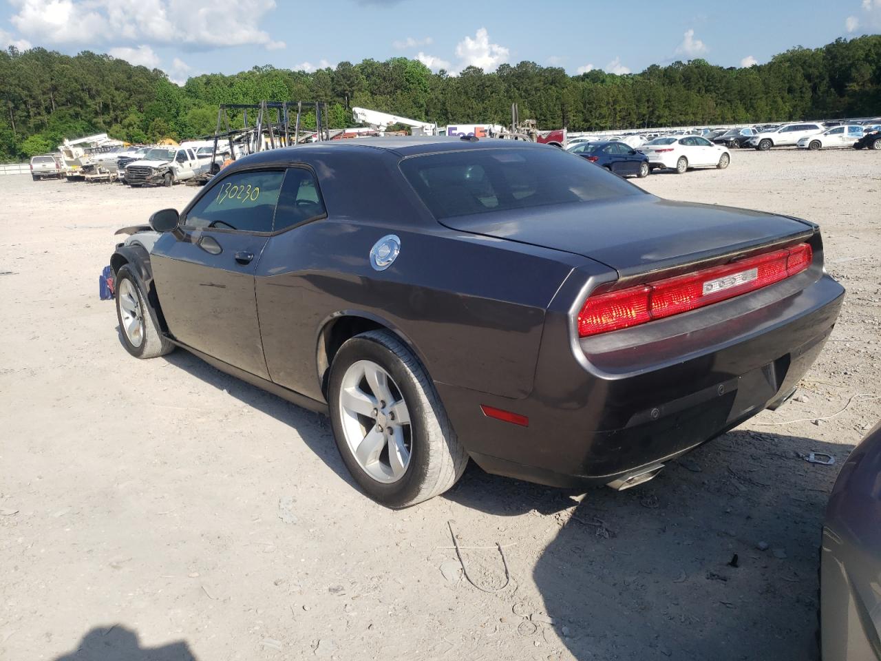 Photo 3 from auction – 2014 DODGE CHALLENGER with VIN 2C3CDYAGXEH100156