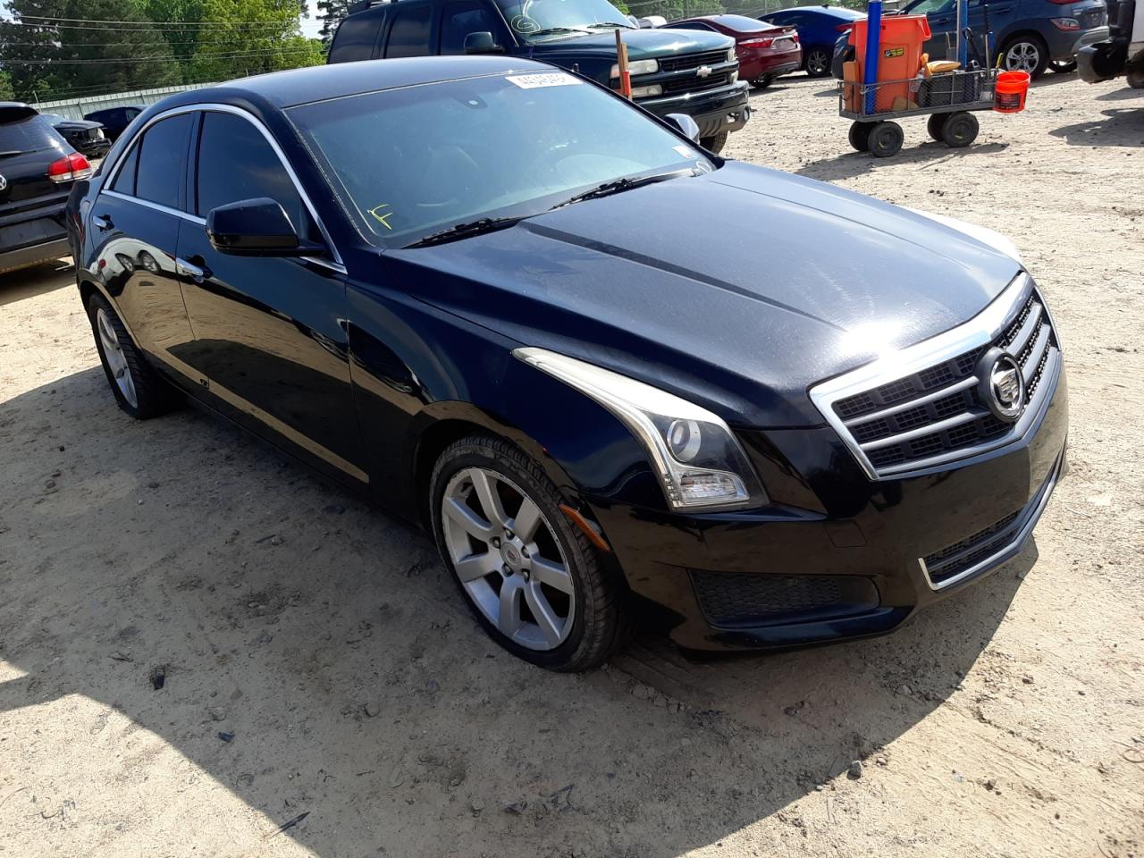 CADILLAC ATS 2013 with VIN 1G6AA5RA2D0168144 - Photo from auction