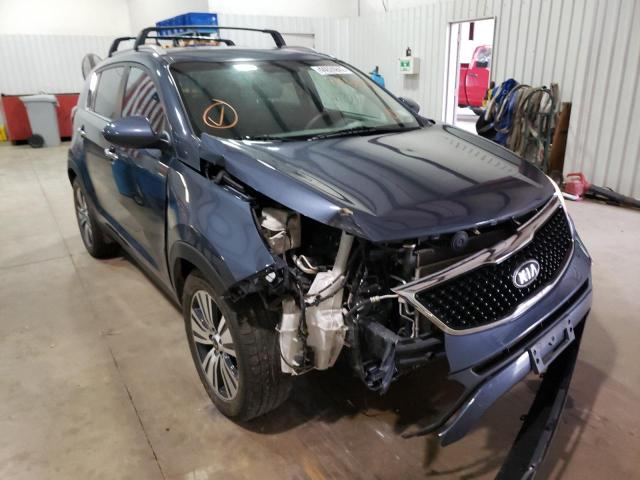 KIA SPORTAGE E 2016 with VIN KNDPC3AC0G7846694 - Photo from auction