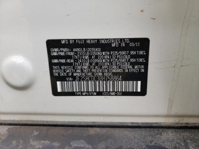 Photo 10 from auction – 2011 SUBARU FORESTER 2 with VIN JF2SHCDC3BH758864
