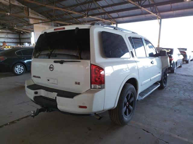 Photo 4 from auction – 2008 NISSAN ARMADA SE with VIN 5N1AA08DX8N606263