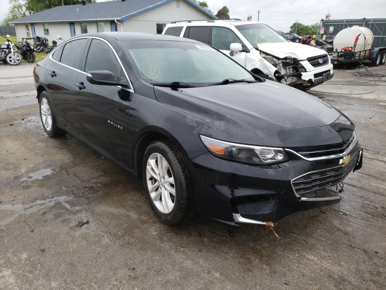 CHEVROLET MALIBU LT 2017 with VIN 1G1ZE5ST6HF129648 - Photo from auction