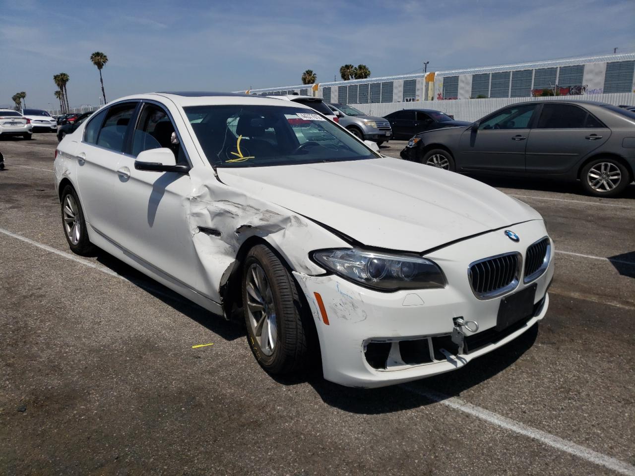 BMW 528 I 2014 with VIN WBA5A5C57ED510060 - Photo from auction