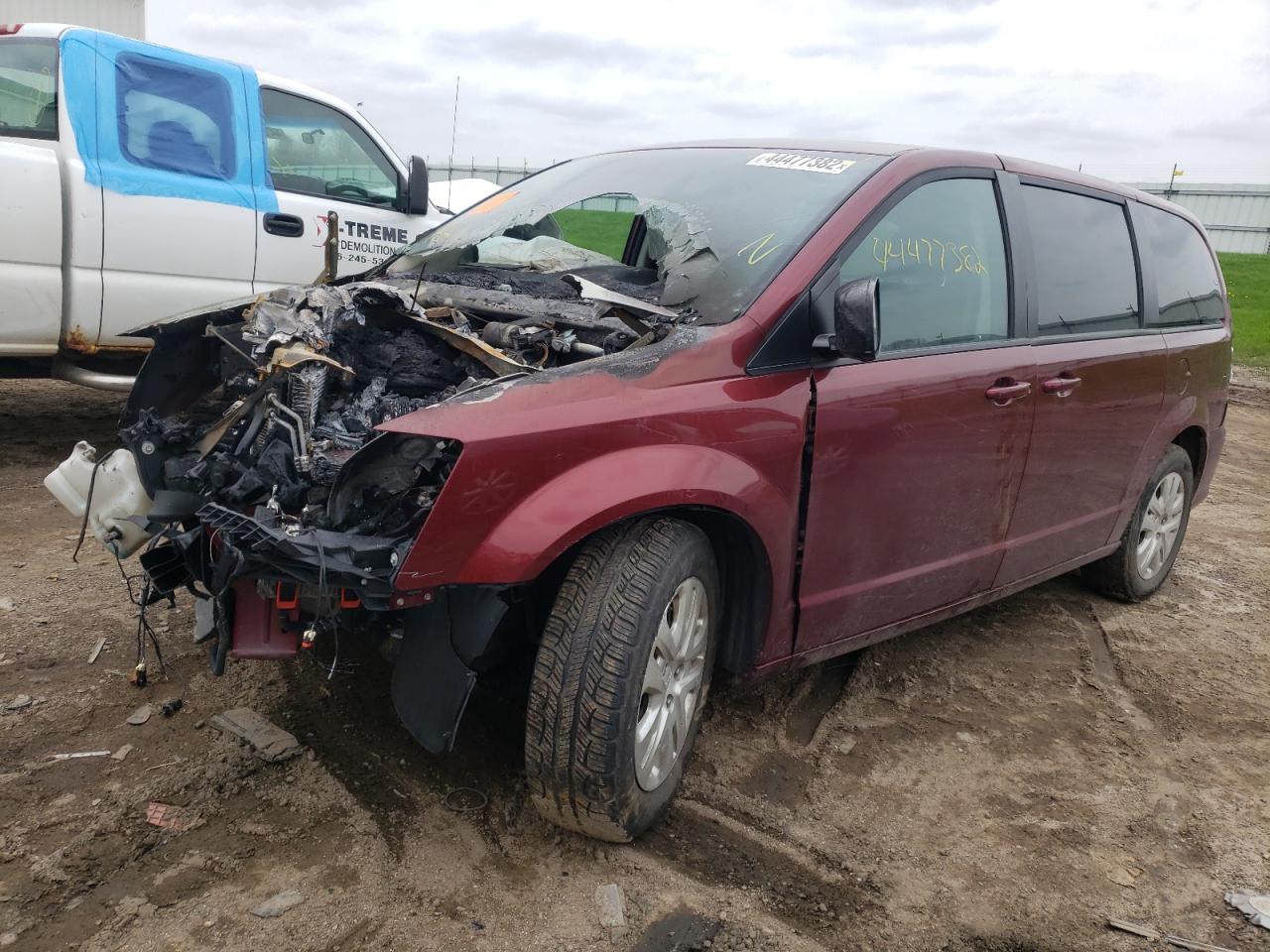 Photo 2 from auction – 2018 DODGE GRAND CARA with VIN 2C4RDGBG0JR309425