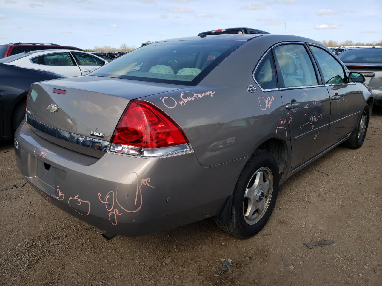 Photo 4 from auction – 2007 CHEVROLET IMPALA LT with VIN 2G1WT55K679207915