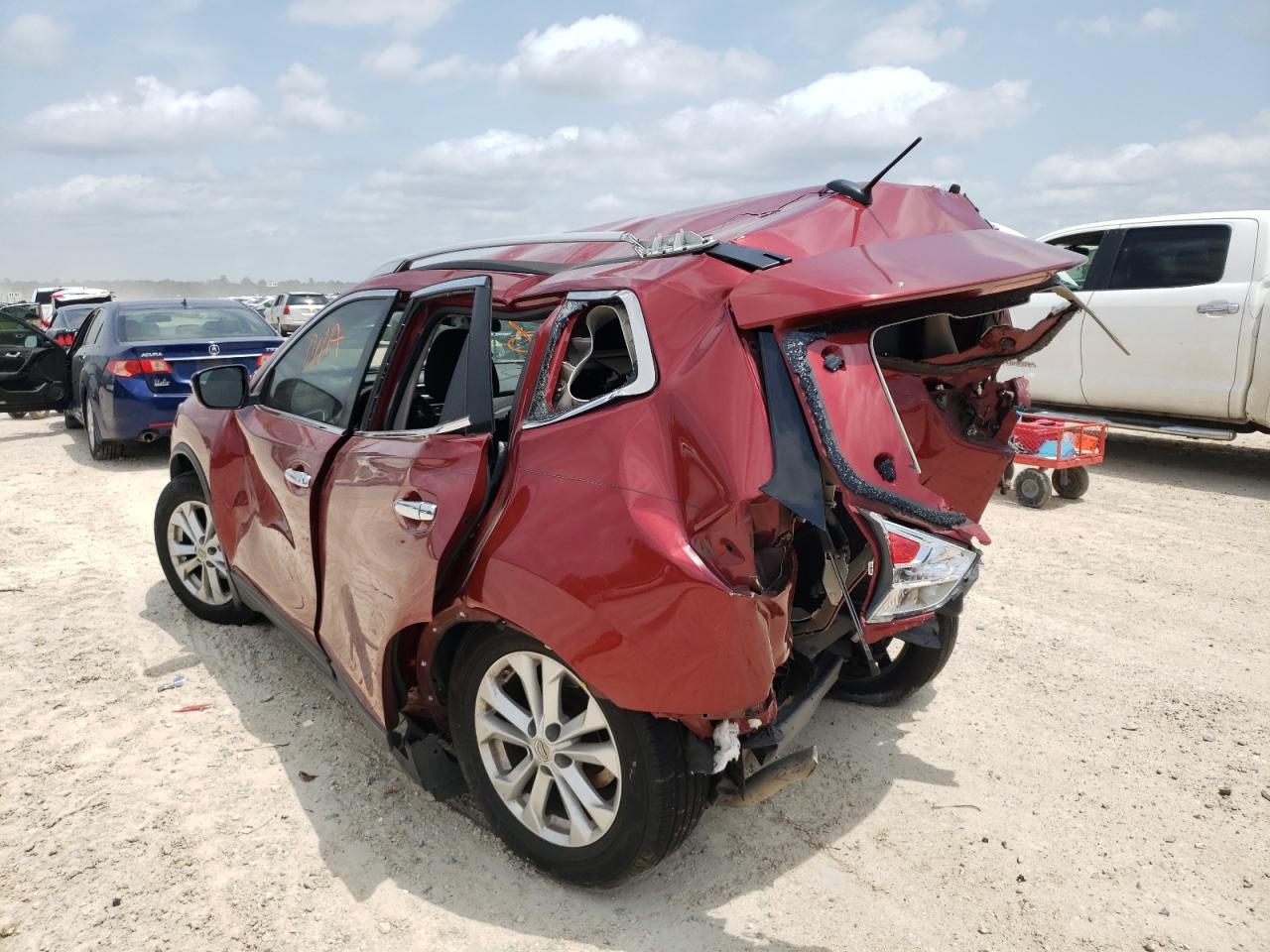 Photo 15 from auction – 2014 NISSAN ROGUE S with VIN 5N1AT2MT2EC784663