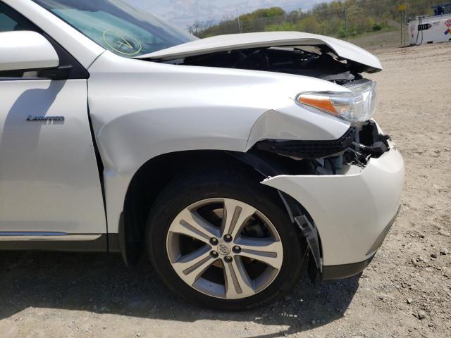 Photo 9 from auction – 2013 TOYOTA HIGHLANDER with VIN 5TDDK3EHXDS192512