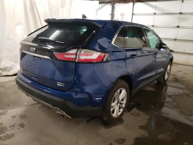 Photo 4 from auction – 2020 FORD EDGE SEL with VIN 2FMPK4J99LBB57165