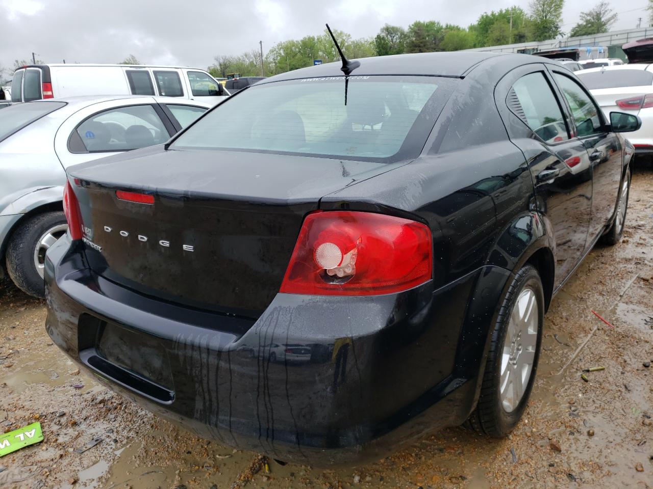 Photo 4 from auction – 2014 DODGE AVENGER SE with VIN 1C3CDZAB5EN201851