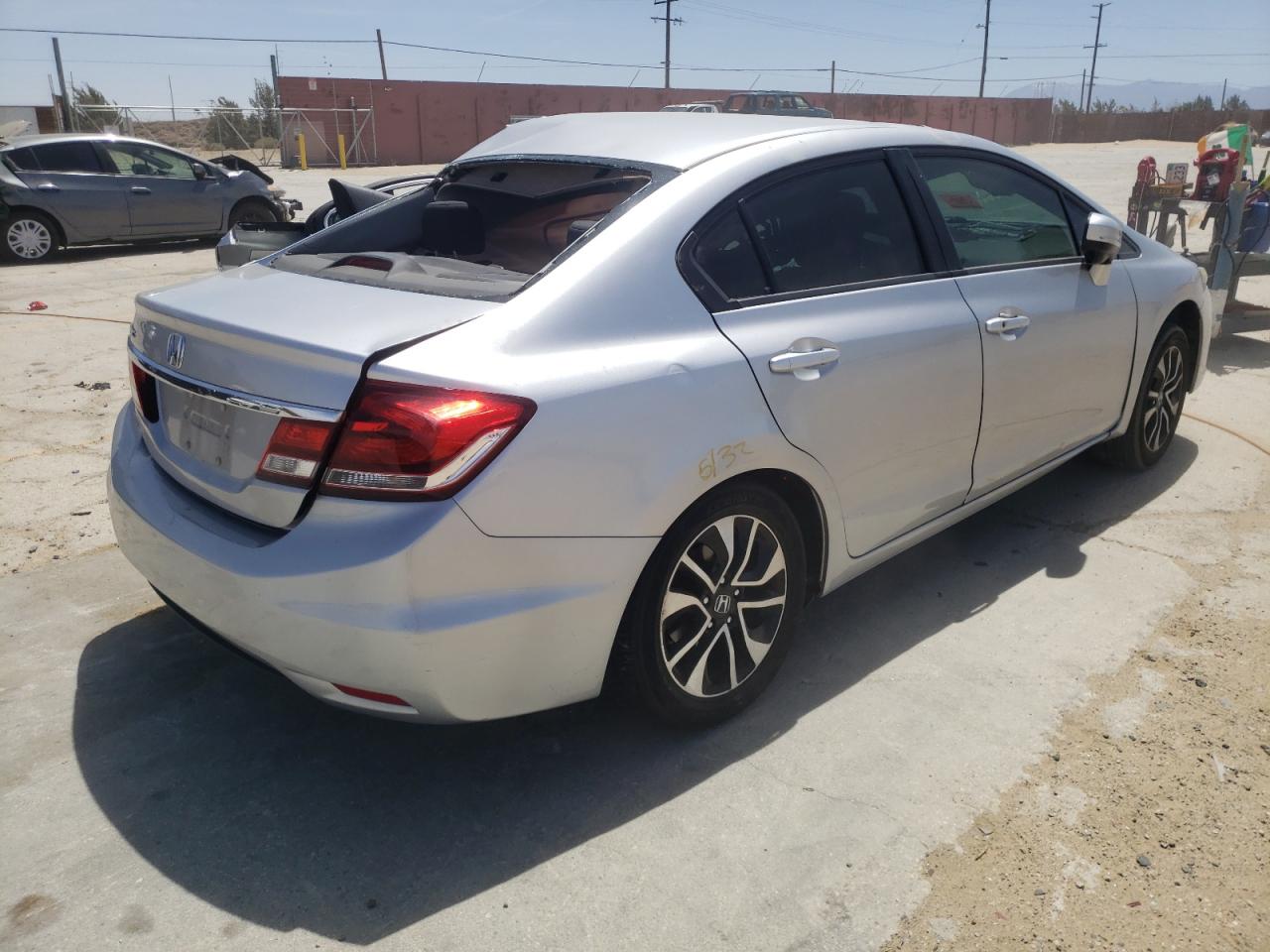 Photo 4 from auction – 2014 HONDA CIVIC EX with VIN 19XFB2F82EE274697
