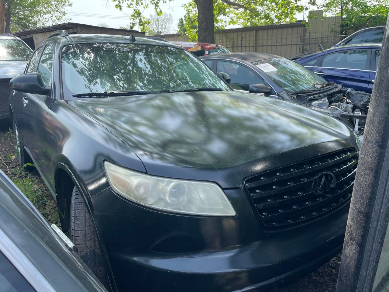 INFINITI FX35 2008 with VIN JNRAS08U88X104602 - Photo from auction