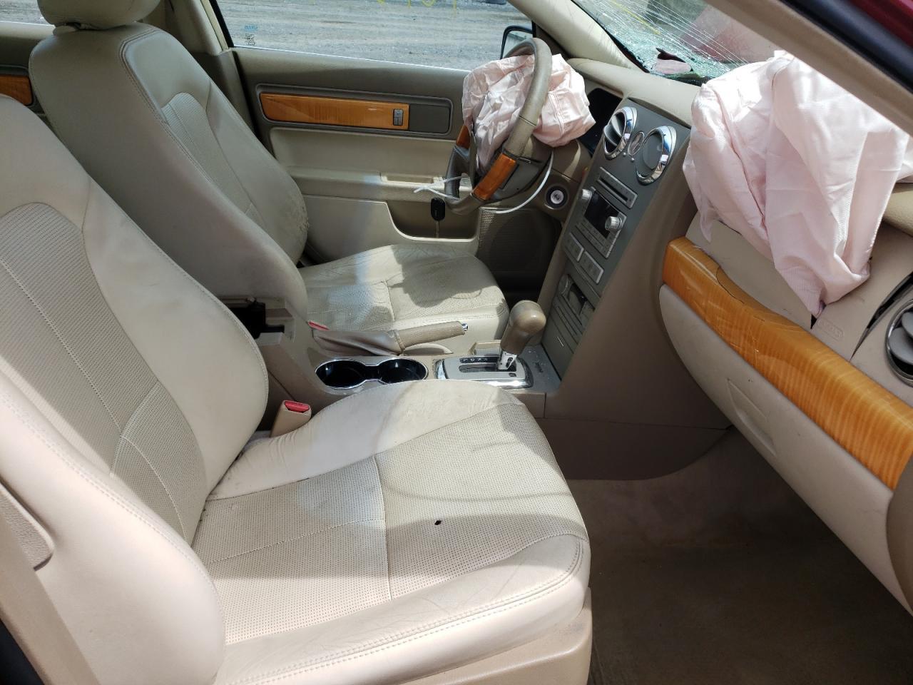 Photo 5 from auction – 2009 LINCOLN MKZ with VIN 3LNHM26T99R629947