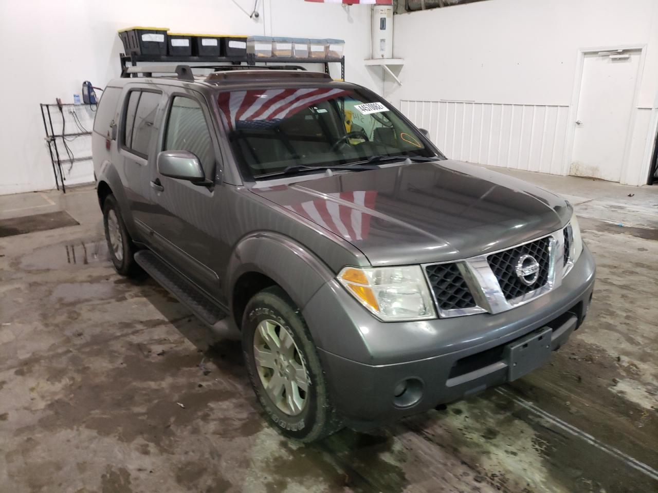 NISSAN PATHFINDER 2007 with VIN 5N1AR18U57C643472 - Photo from auction