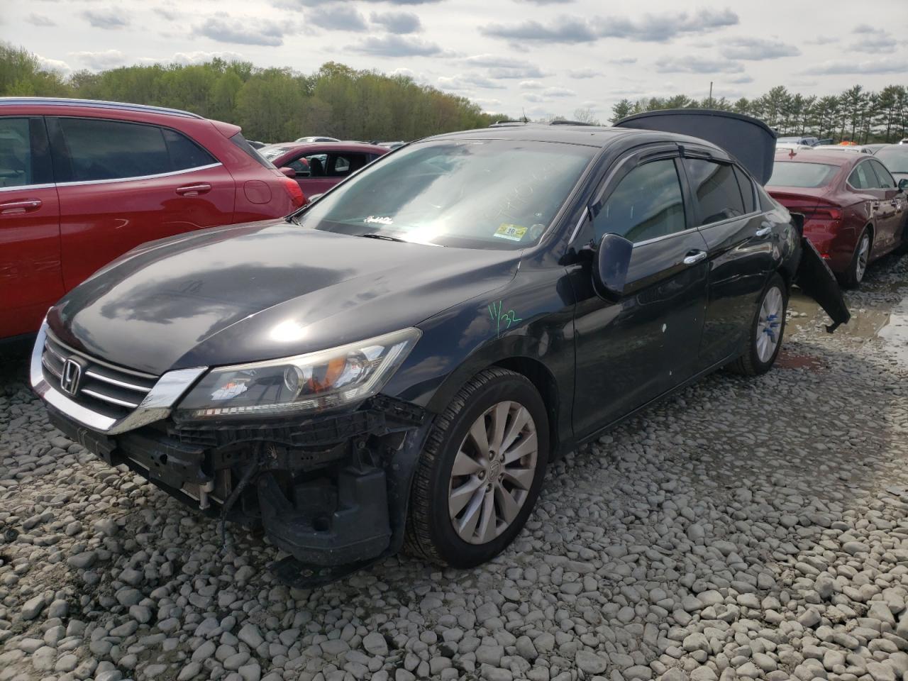 Photo 2 from auction – 2014 HONDA ACCORD EXL with VIN 1HGCR2F83EA004882