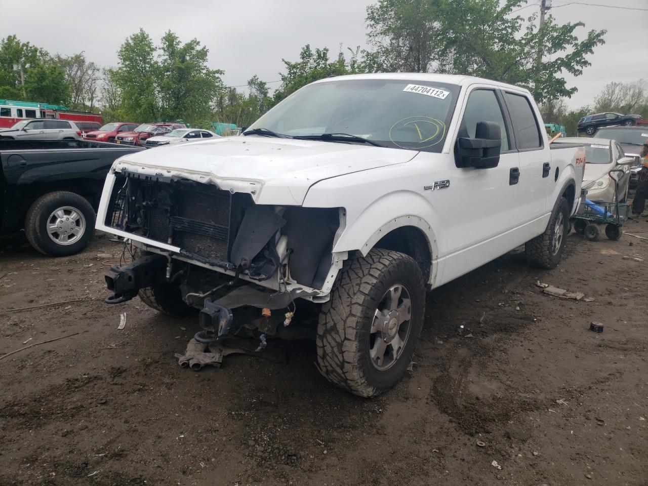 Photo 2 from auction – 2010 FORD F150 SUPER with VIN 1FTFW1EV8AFB84668