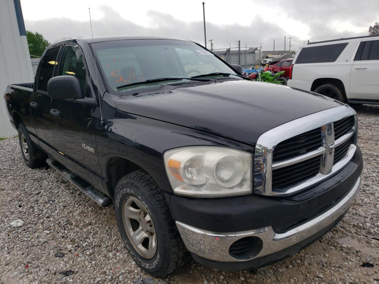 DODGE RAM 1500 S 2008 with VIN 1D7HA18K28J204760 - Photo from auction