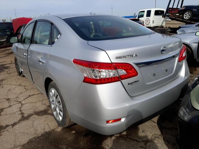 Photo 3 from auction – 2015 NISSAN SENTRA S with VIN 3N1AB7AP2FL651955