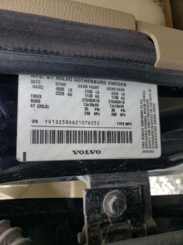 Photo 10 from auction – 2002 VOLVO V70 XC with VIN YV1SZ58D621076252