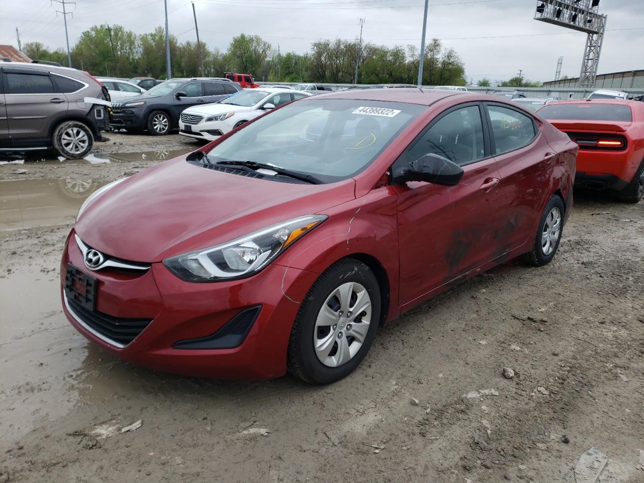 Photo 9 from auction – 2016 HYUNDAI ELANTRA SE with VIN 5NPDH4AE2GH674353