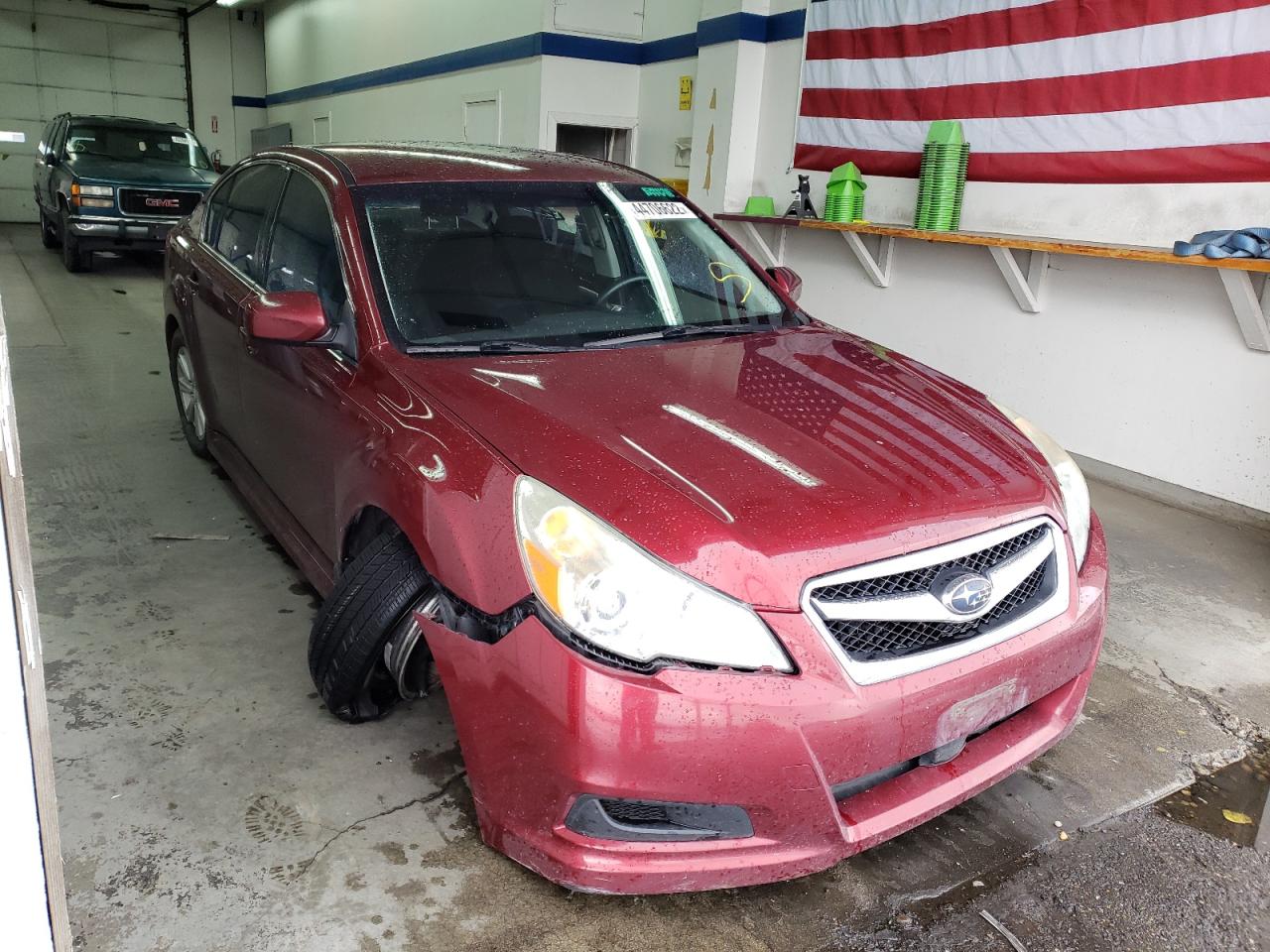 SUBARU LEGACY 2.5 2012 with VIN 4S3BMBC64C3012793 - Photo from auction