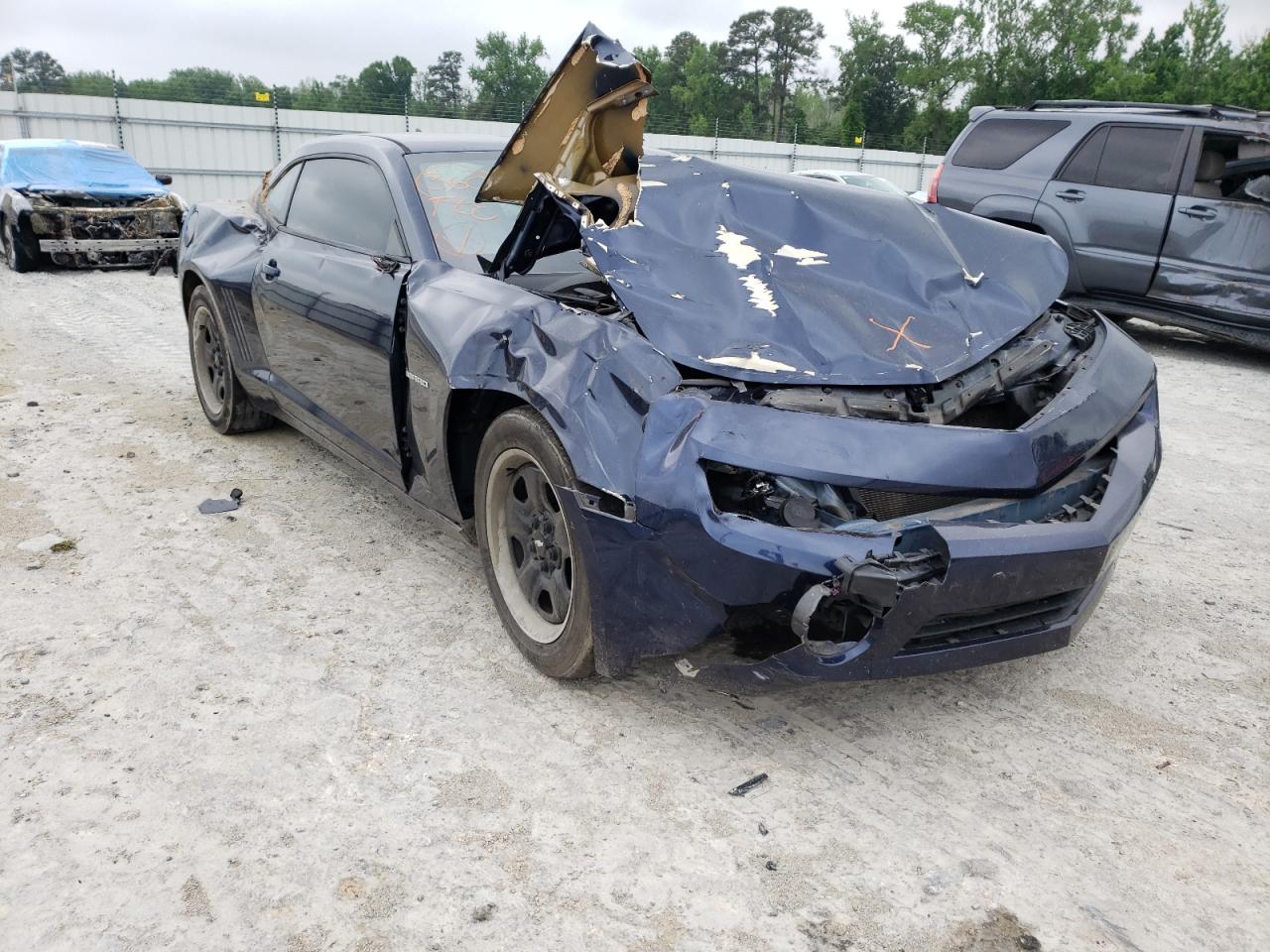 CHEVROLET CAMARO LS 2012 with VIN 2G1FA1E32C9180634 - Photo from auction