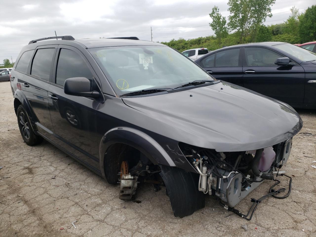 DODGE JOURNEY SE 2018 with VIN 3C4PDCAB4JT496316 - Photo from auction
