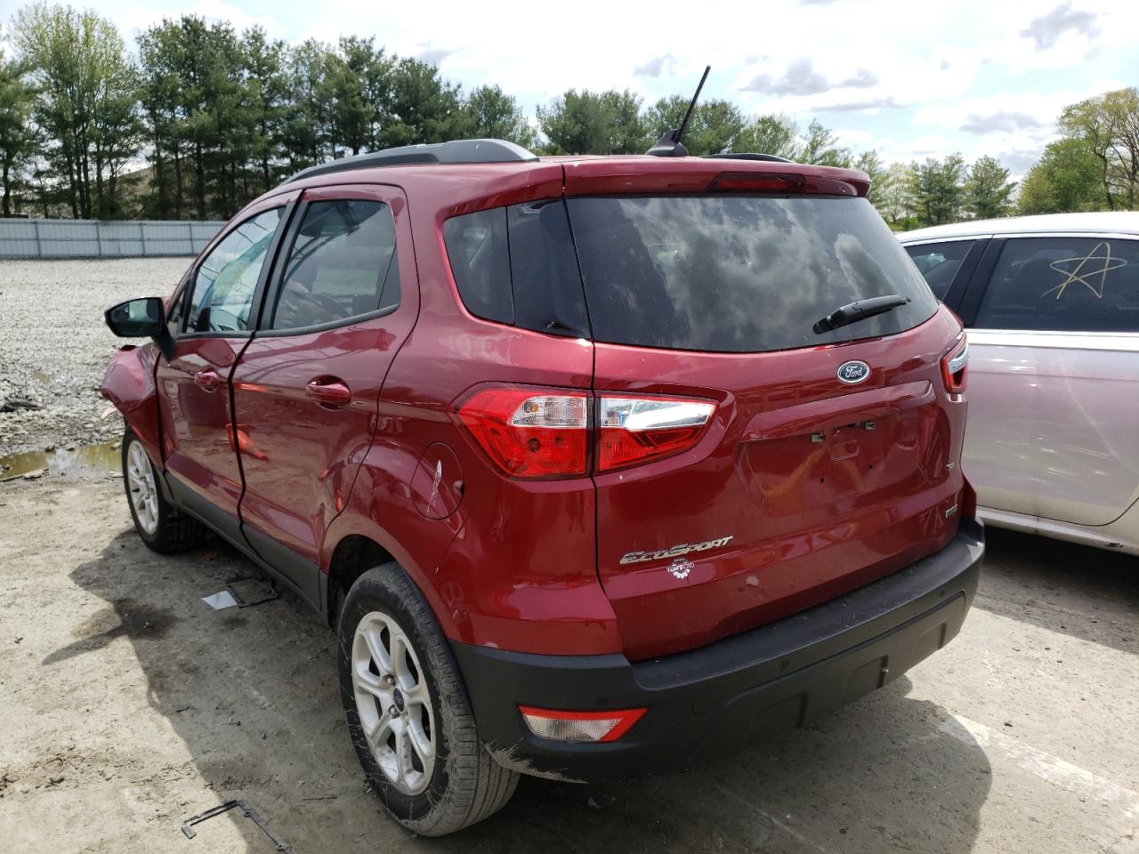 Photo 3 from auction – 2020 FORD ECOSPORT S with VIN MAJ3S2GE5LC359552