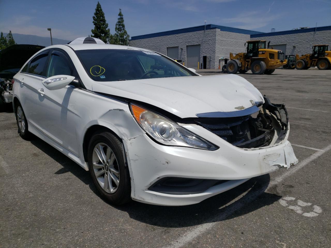 Photo 1 from auction – 2014 HYUNDAI SONATA GLS with VIN 5NPEB4AC8EH866023