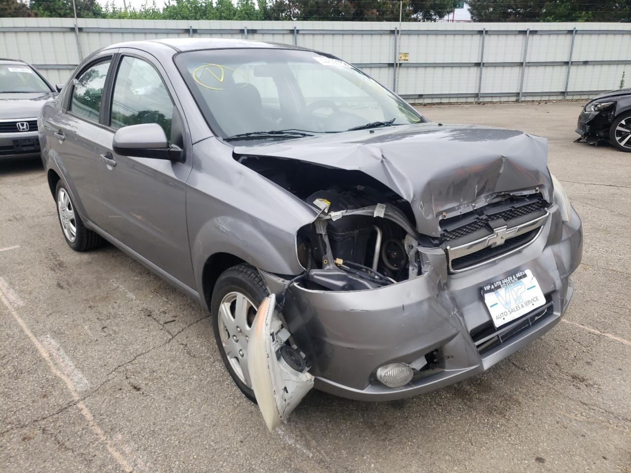 CHEVROLET AVEO LT 2011 with VIN KL1TG5DE3BB240699 - Photo from auction