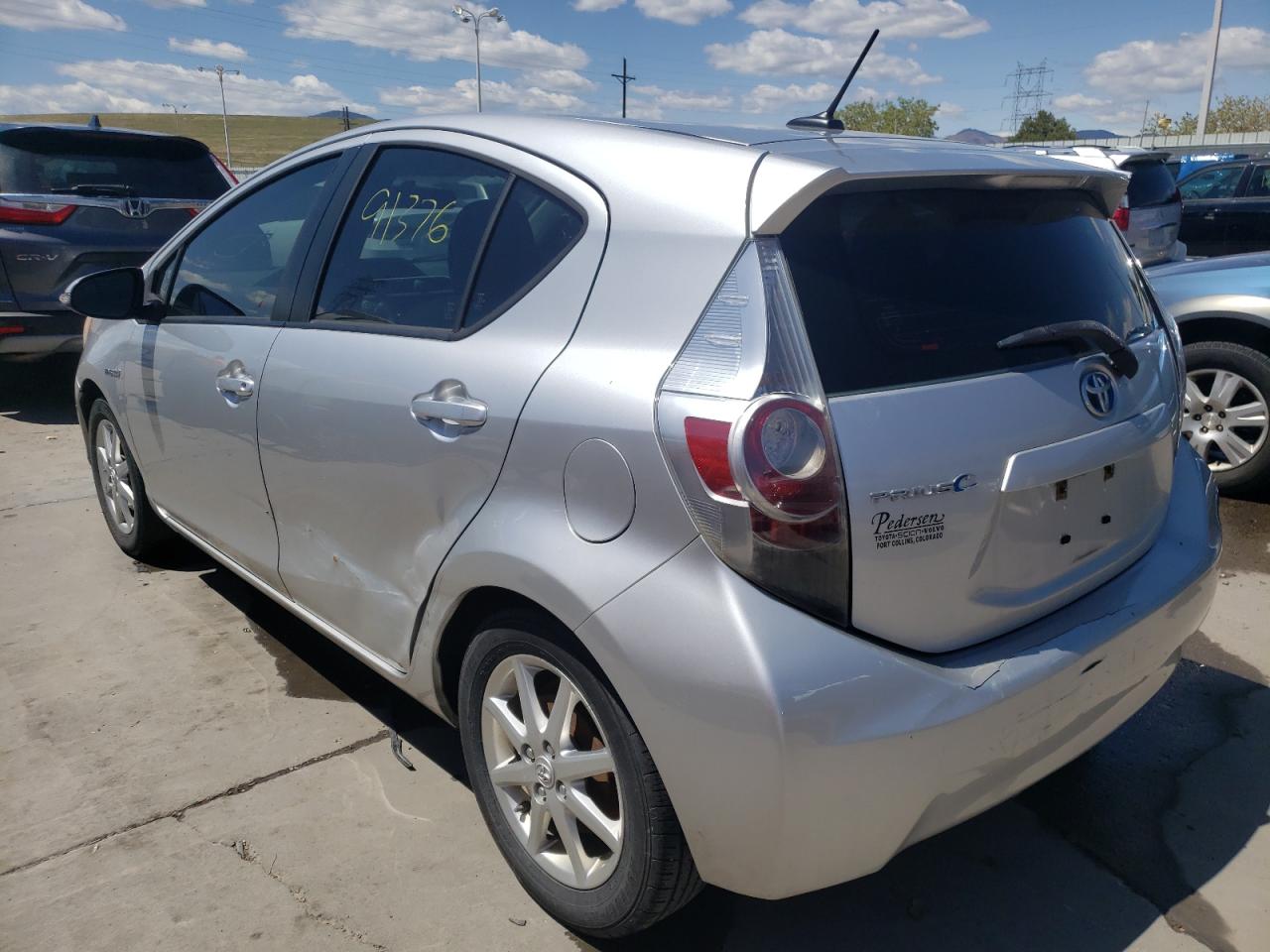 Photo 3 from auction – 2012 TOYOTA PRIUS C with VIN JTDKDTB33C1508693