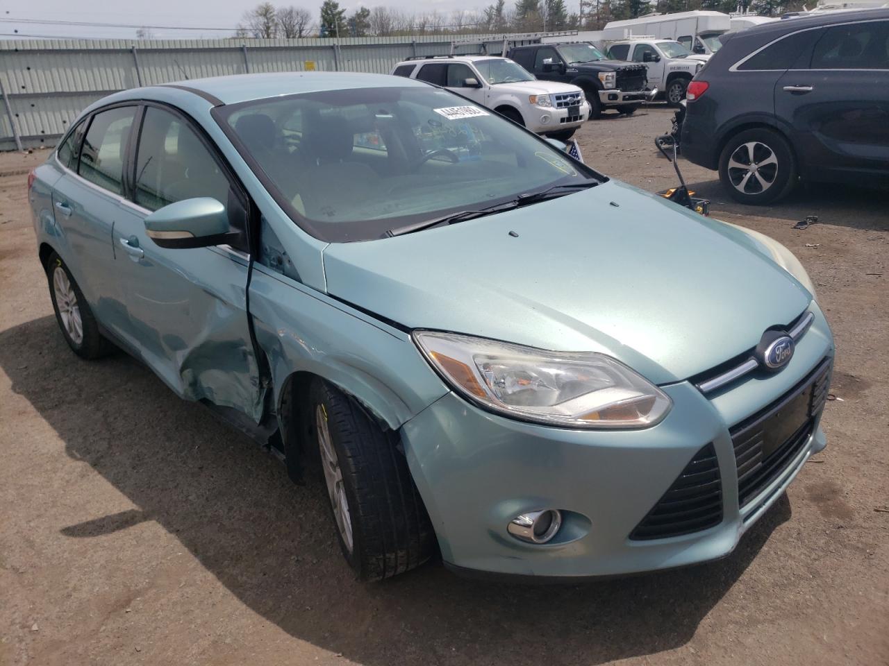 FORD FOCUS SEL 2012 with VIN 1FAHP3H20CL162578 - Photo from auction