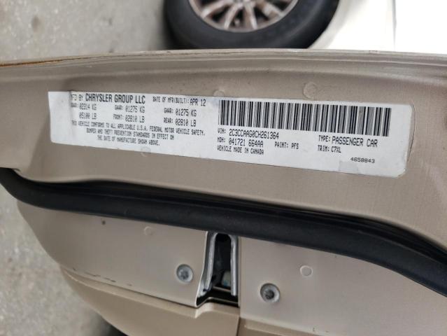 Photo 10 from auction – 2012 CHRYSLER 300 with VIN 2C3CCAAG0CH261364