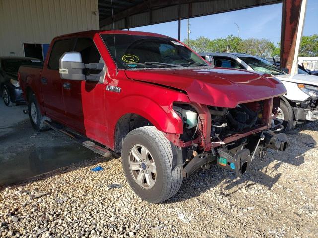 FORD F150 SUPER 2016 with VIN 1FTEW1CF9GFA15713 - Photo from auction