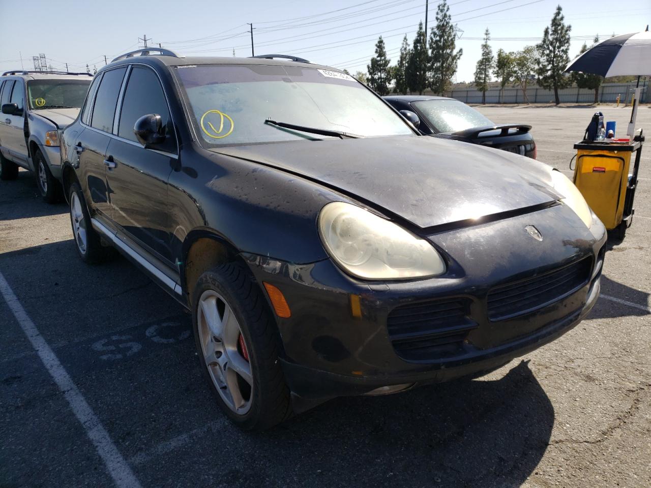 PORSCHE CAYENNE S 2004 with VIN WP1AB29P14LA74038 - Photo from auction