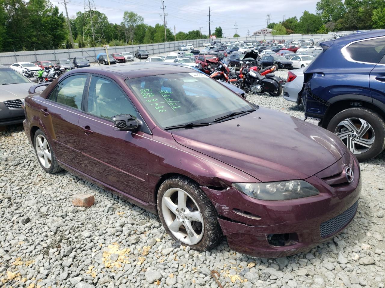 Photo 9 from auction – 2006 MAZDA 6 I with VIN 1YVHP80C765M29486