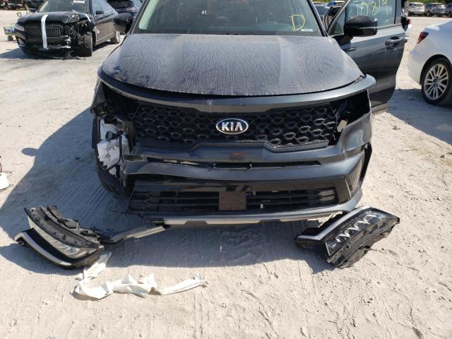 Photo 9 from auction – 2021 KIA SORENTO EX with VIN 5XYRH4LF0MG064062