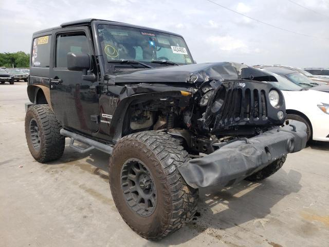 JEEP WRANGLER S 2014 with VIN 1C4AJWAG9EL277705 - Photo from auction