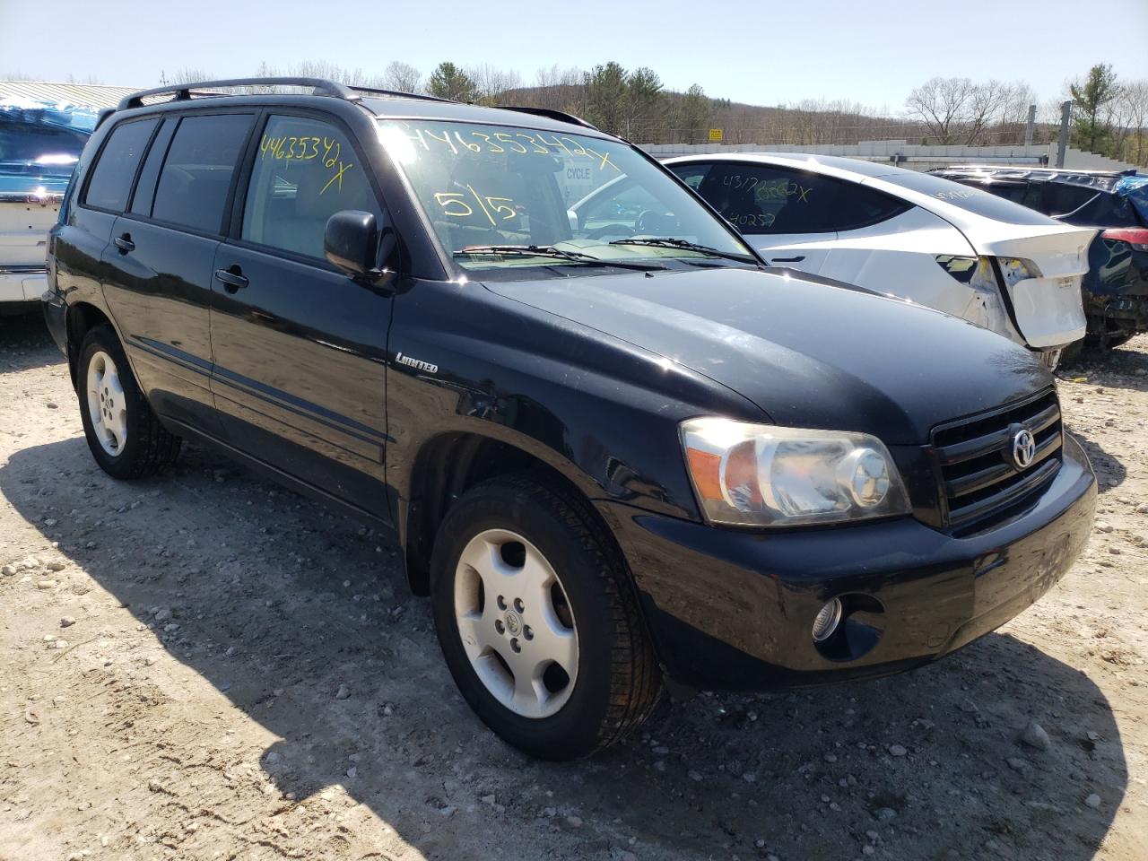 TOYOTA HIGHLANDER 2004 with VIN JTEEP21A440027739 - Photo from auction