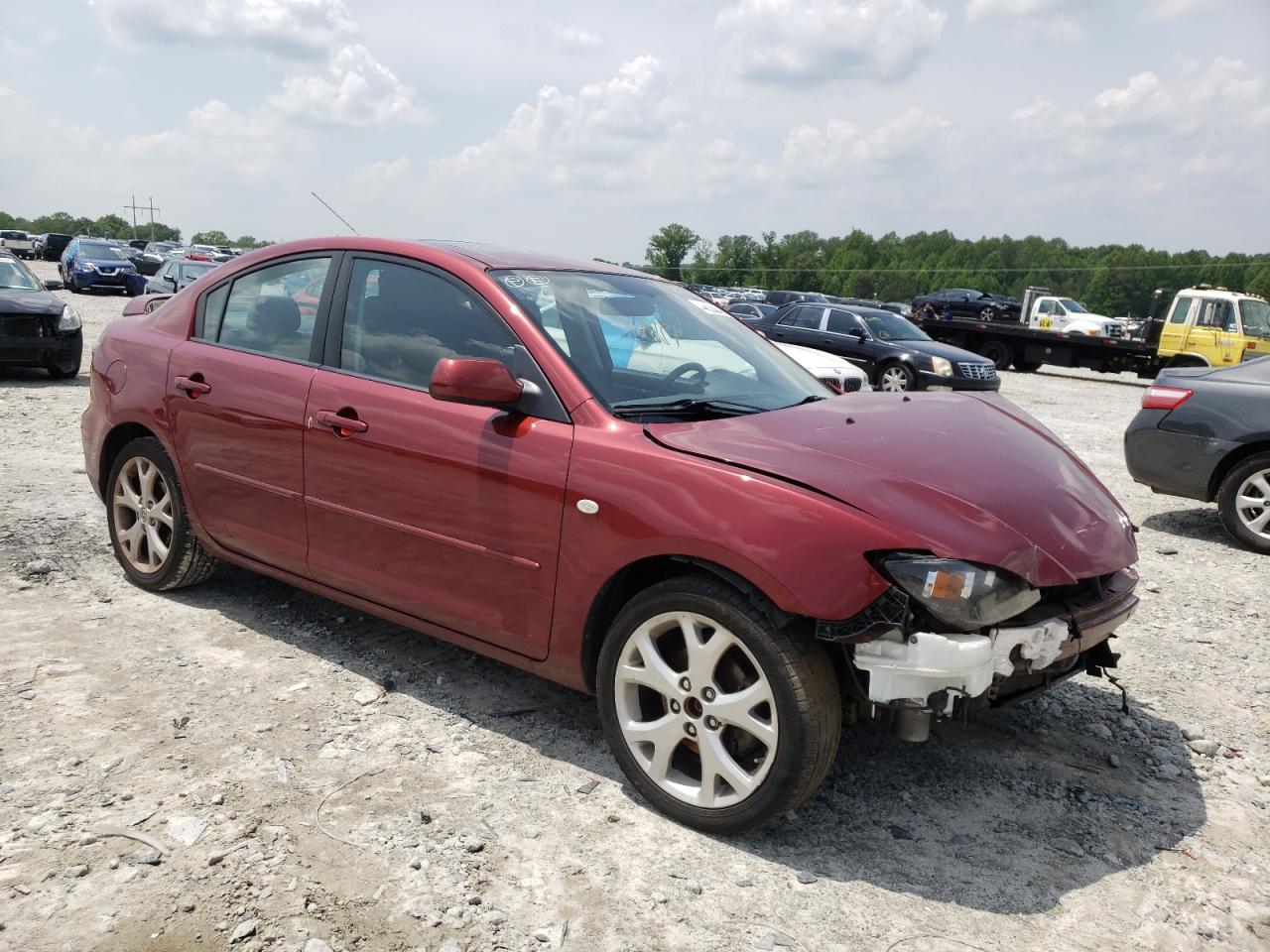 MAZDA 3 I 2009 with VIN JM1BK32F791208745 - Photo from auction