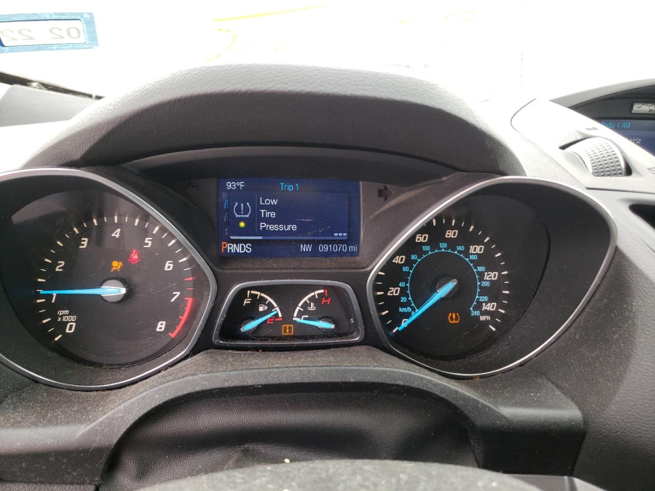 Photo 8 from auction – 2014 FORD ESCAPE SE with VIN 1FMCU0GX9EUB71359