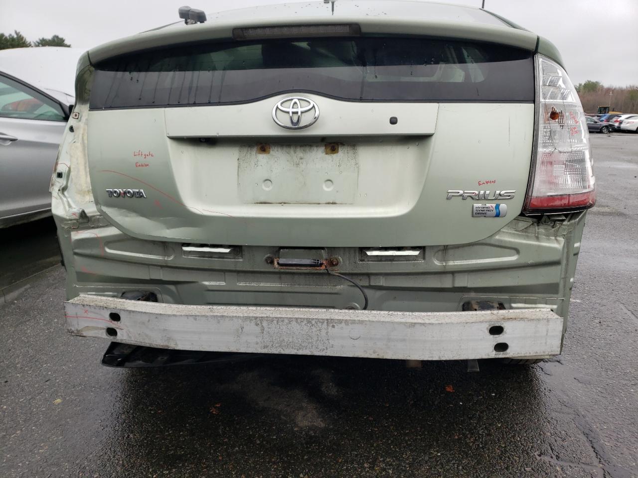 Photo 9 from auction – 2007 TOYOTA PRIUS with VIN JTDKB20U773279330