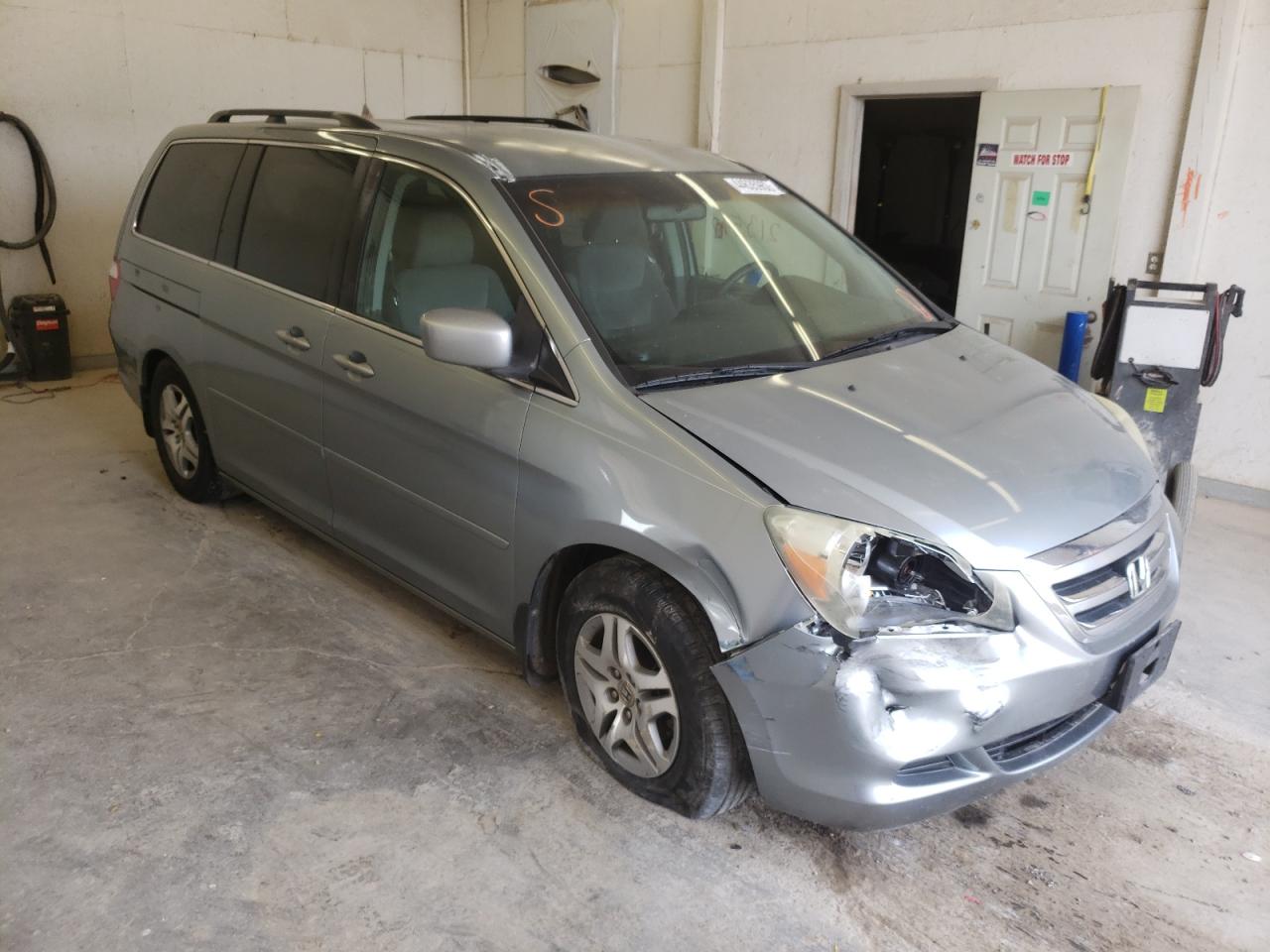 HONDA ODYSSEY EX 2007 with VIN 5FNRL38437B001193 - Photo from auction