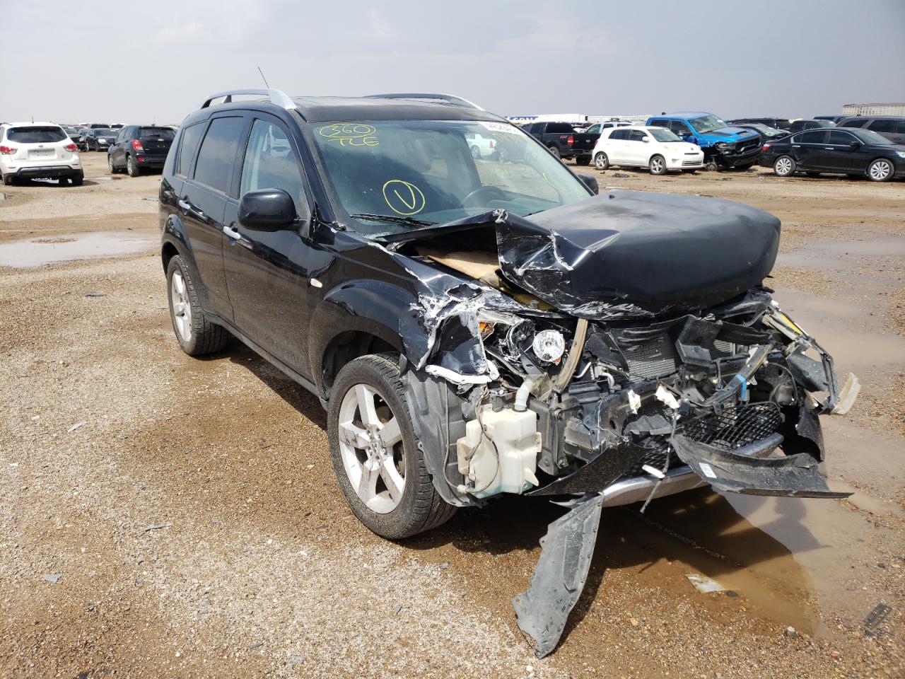 MITSUBISHI OUTLANDER 2007 with VIN JA4MS41X27U012078 - Photo from auction