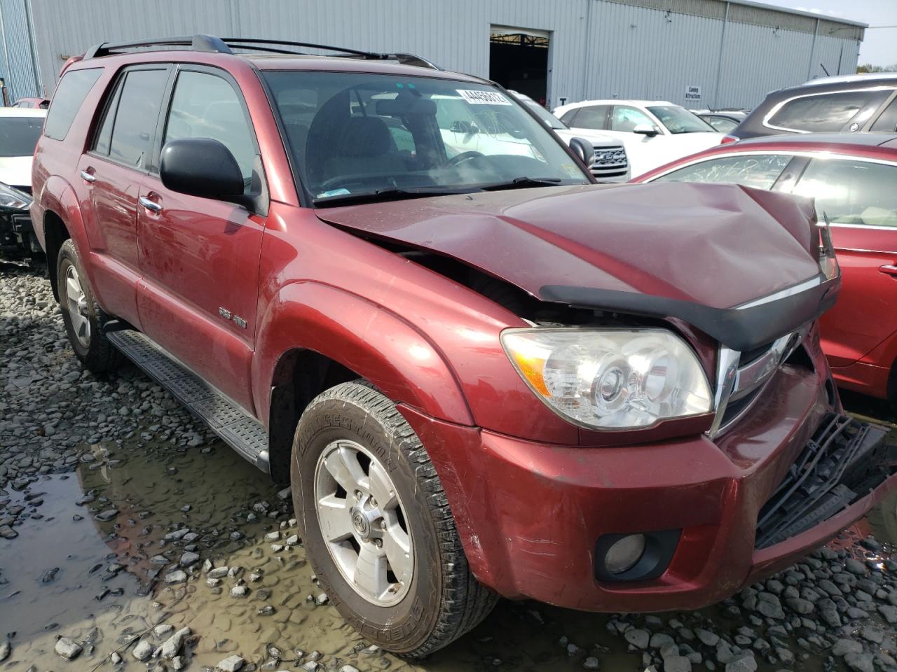 TOYOTA 4RUNNER SR 2008 with VIN JTEBU14R28K017566 - Photo from auction